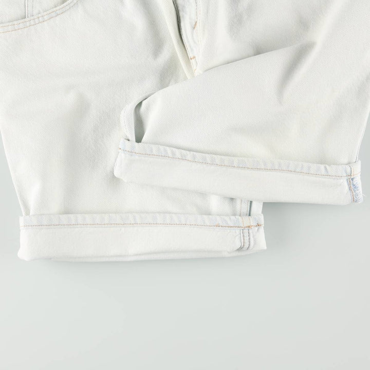 Levi's SILVER TAB Loose Denim Shorts (Men's W31 equivalent) cotton white type Vintage Second Hand