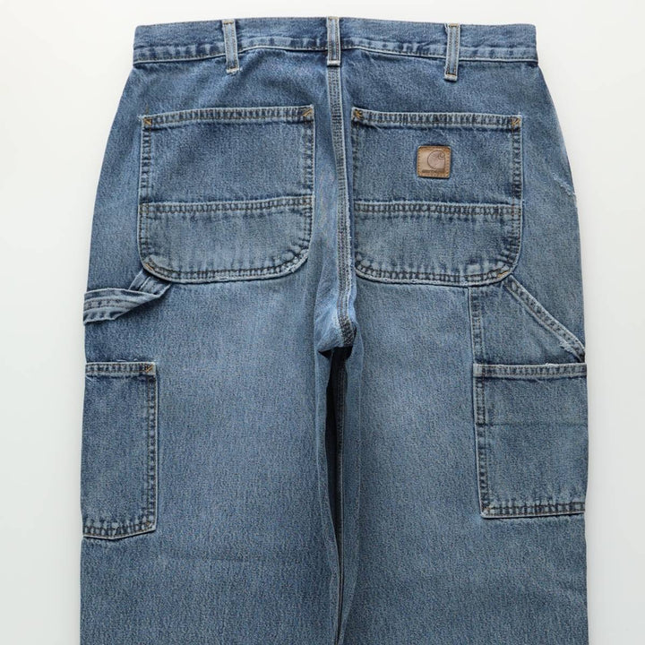 Carhartt Men's Denim Painter Pants, Size W32 cotton blue type Vintage Second Hand