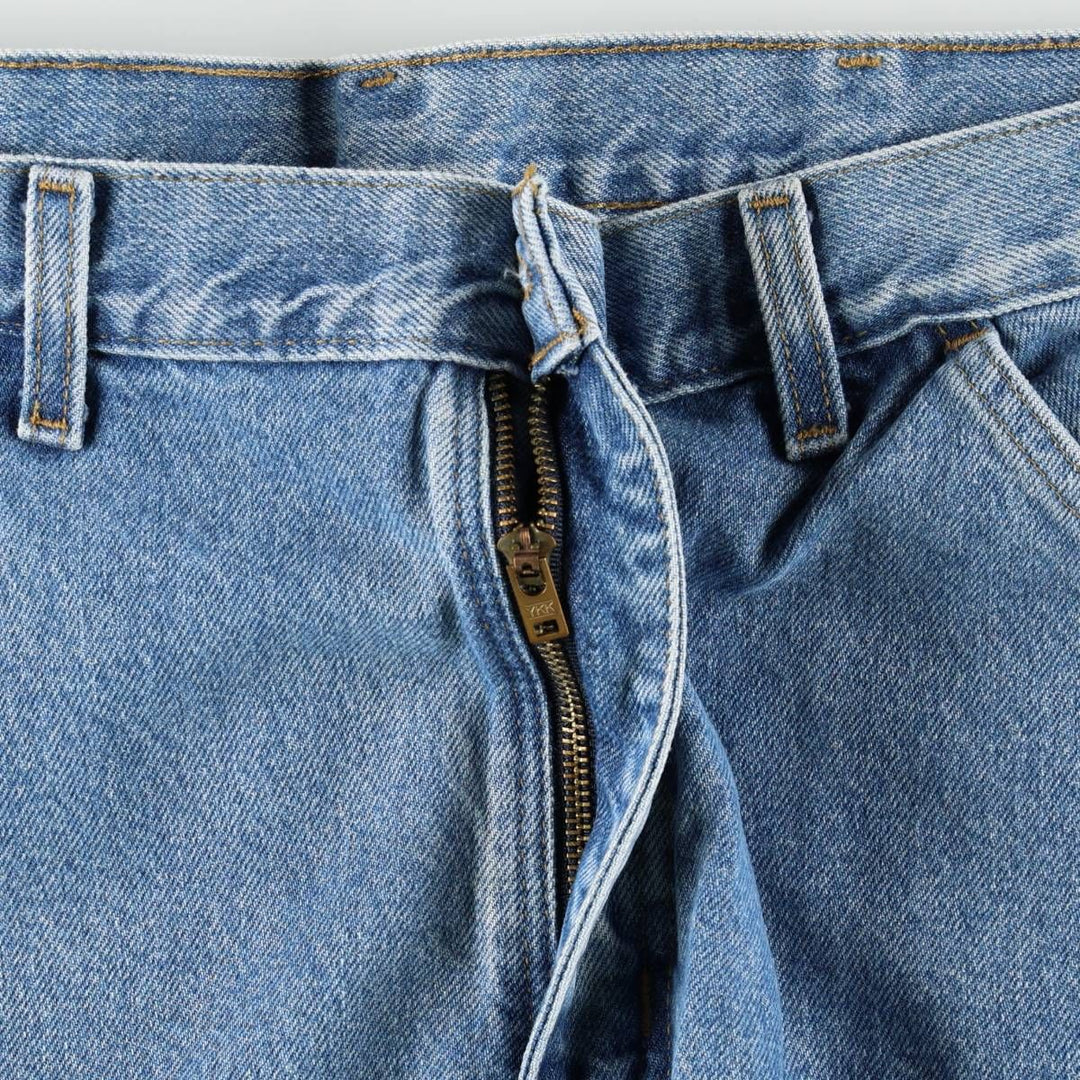 2000'S Carhartt Dungaree Fit Denim Painter Pants, Men's W34 (approx.) cotton blue type Vintage Second Hand
