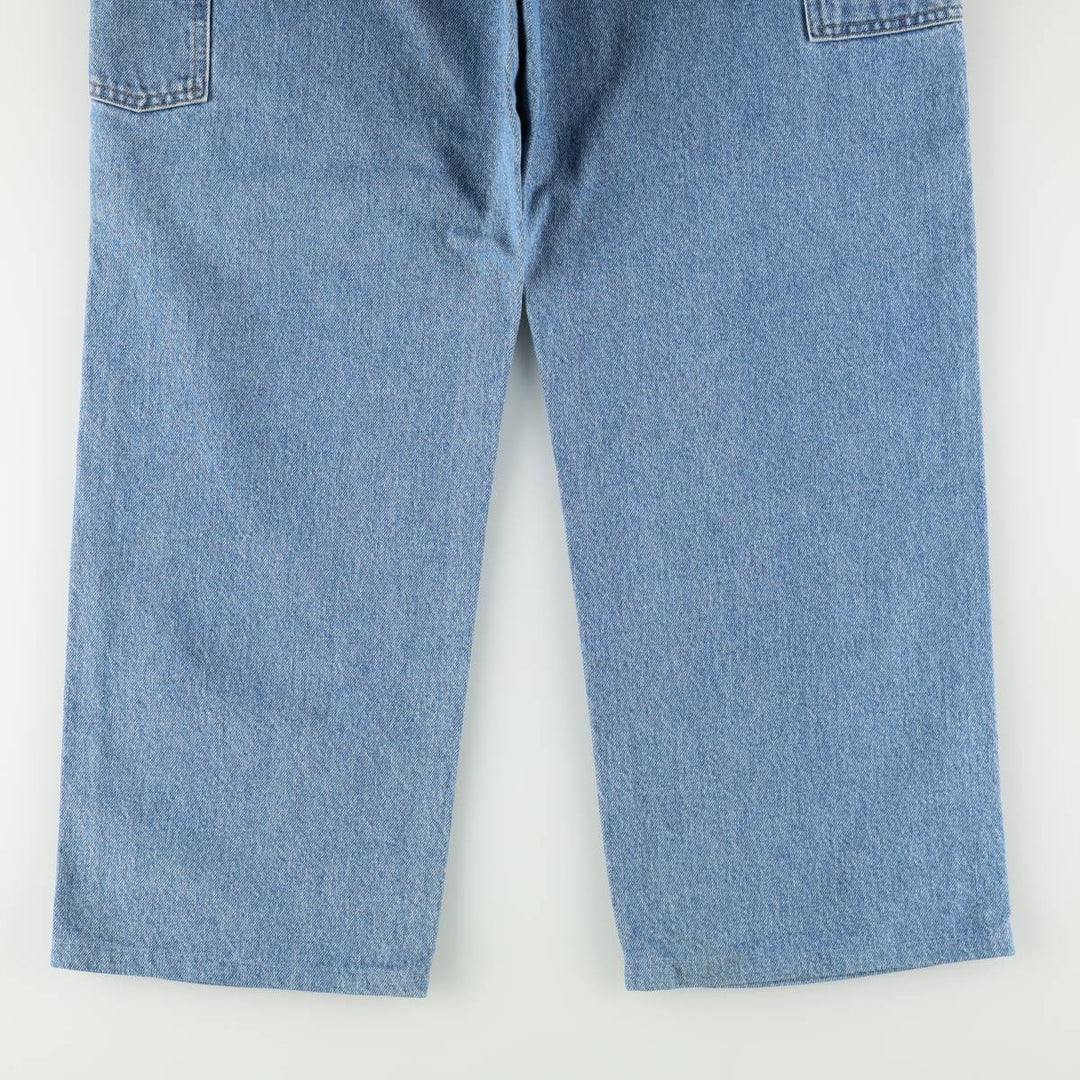 2000'S Carhartt Dungaree Fit Denim Painter Pants, Men's W34 (approx.) cotton blue type Vintage Second Hand