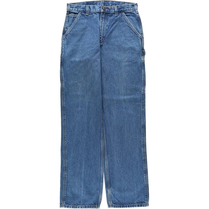 2000'S Carhartt Dungaree Fit Denim Painter Pants, Men's W32 (approx.) cotton blue type Vintage Second Hand