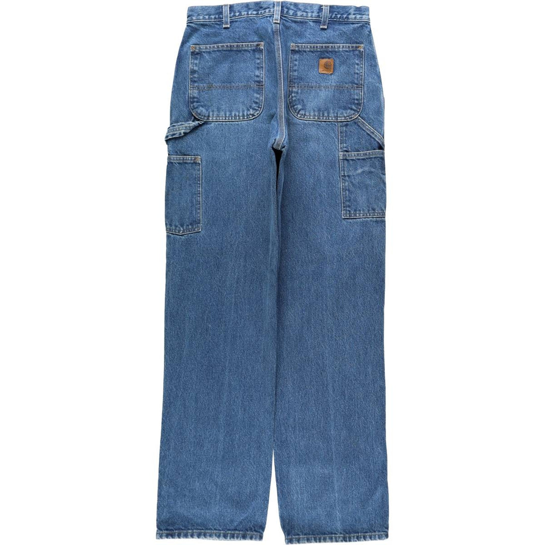 2000'S Carhartt Dungaree Fit Denim Painter Pants, Men's W32 (approx.) cotton blue type Vintage Second Hand