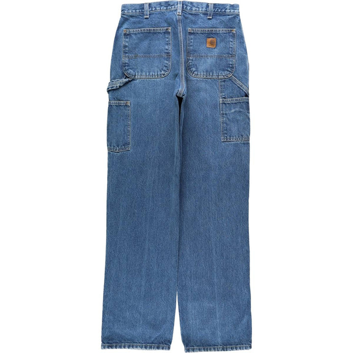 2000'S Carhartt Dungaree Fit Denim Painter Pants, Men's W32 (approx.) cotton blue type Vintage Second Hand