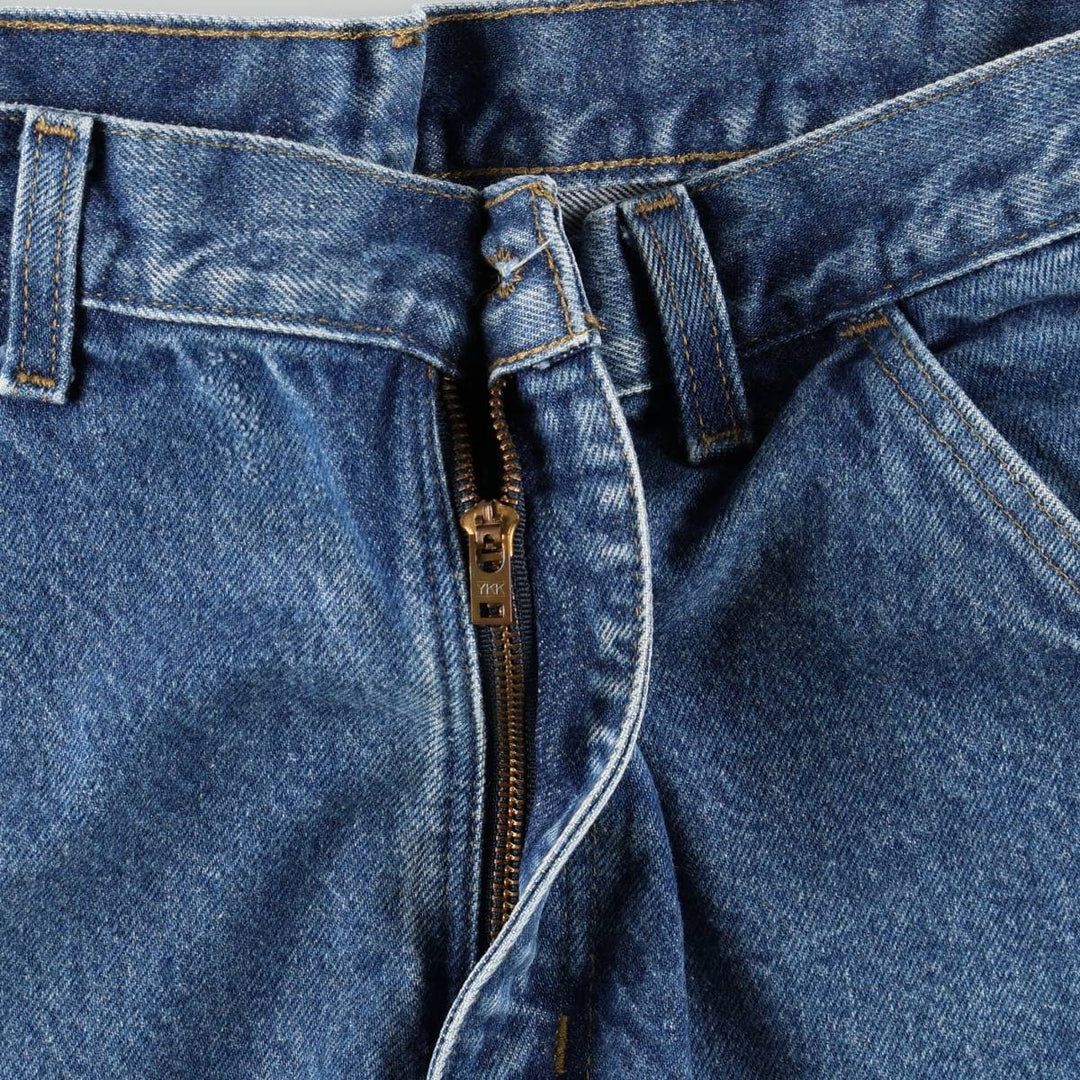 2000'S Carhartt Dungaree Fit Denim Painter Pants, Men's W32 (approx.) cotton blue type Vintage Second Hand