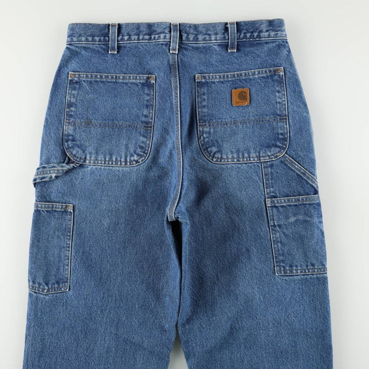2000'S Carhartt Dungaree Fit Denim Painter Pants, Men's W32 (approx.) cotton blue type Vintage Second Hand