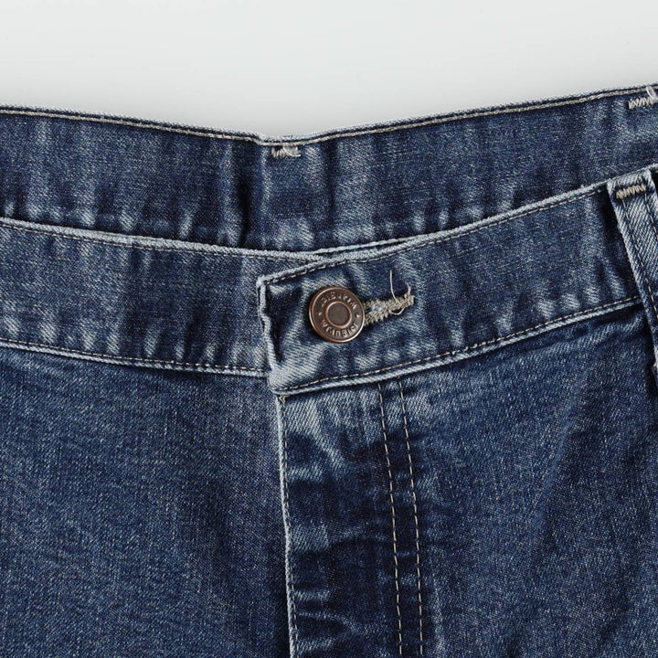 00'S Wrangler CARPENTER denim painter pants for men, equivalent to w37 cotton blue type Vintage Second Hand