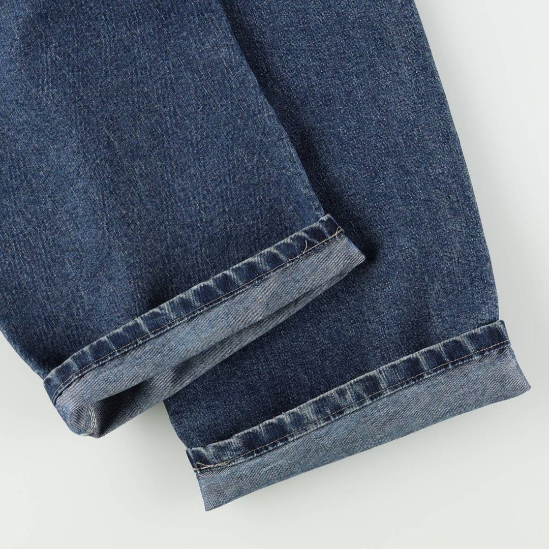 00'S Wrangler CARPENTER denim painter pants for men, equivalent to w37 cotton blue type Vintage Second Hand