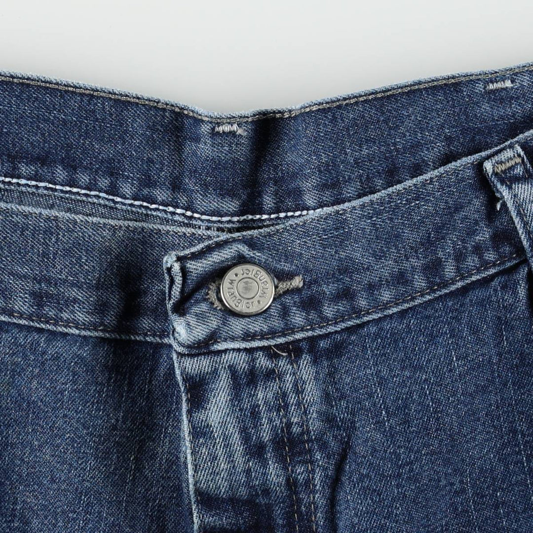 00'S Wrangler CARPENTER denim painter pants for men, equivalent to w36 cotton blue type Vintage Second Hand