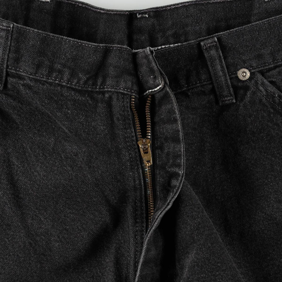 Wrangler Denim Painter Pants for Men, W37 equivalent cotton black type Vintage Second Hand