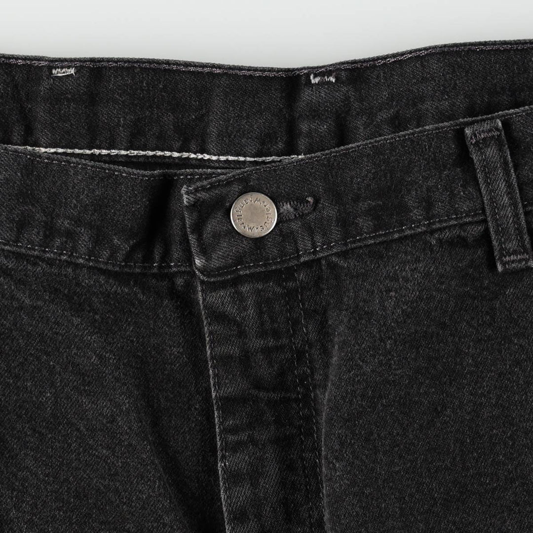 Wrangler Denim Painter Pants for Men, W37 equivalent cotton black type Vintage Second Hand