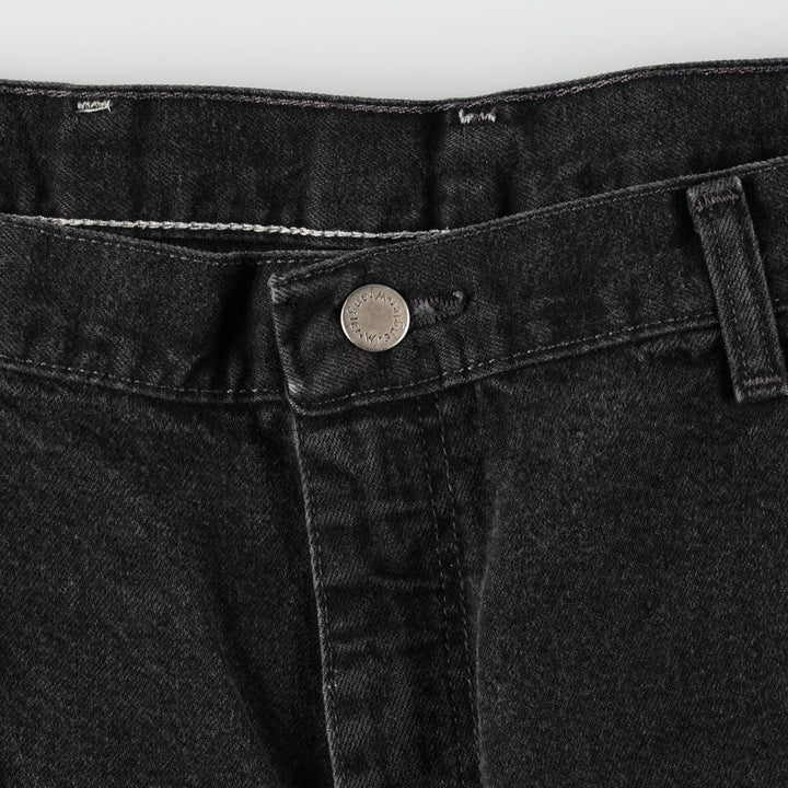 Wrangler Denim Painter Pants for Men, W37 equivalent cotton black type Vintage Second Hand