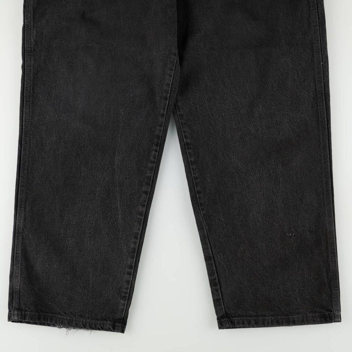 Wrangler Denim Painter Pants for Men, W37 equivalent cotton black type Vintage Second Hand
