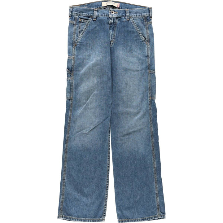 Levi's Carpenter Denim Painter Pants, Men's Size W34 (approx.) cotton blue type Vintage Second Hand