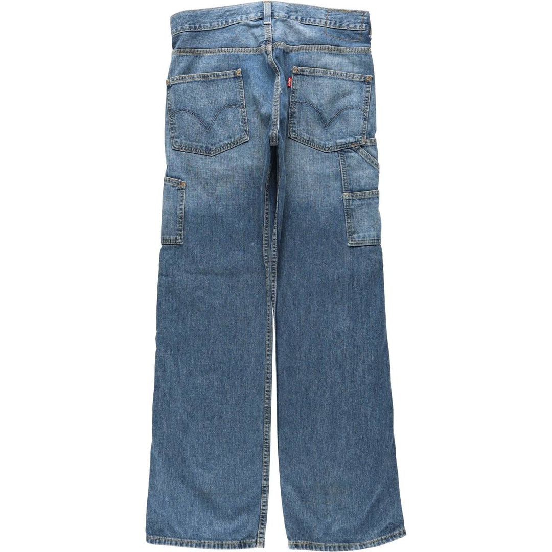 Levi's Carpenter Denim Painter Pants, Men's Size W34 (approx.) cotton blue type Vintage Second Hand