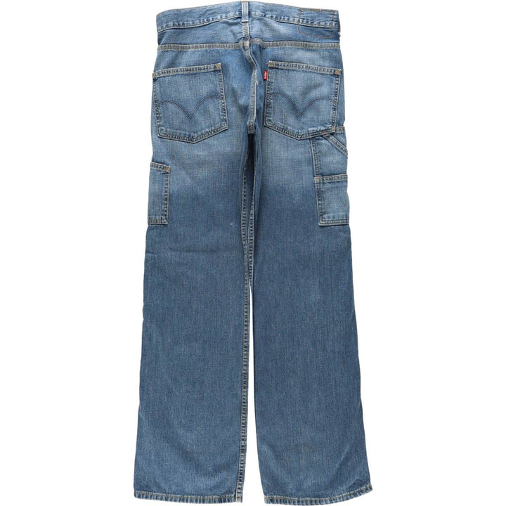 Levi's Carpenter Denim Painter Pants, Men's Size W34 (approx.) cotton blue type Vintage Second Hand