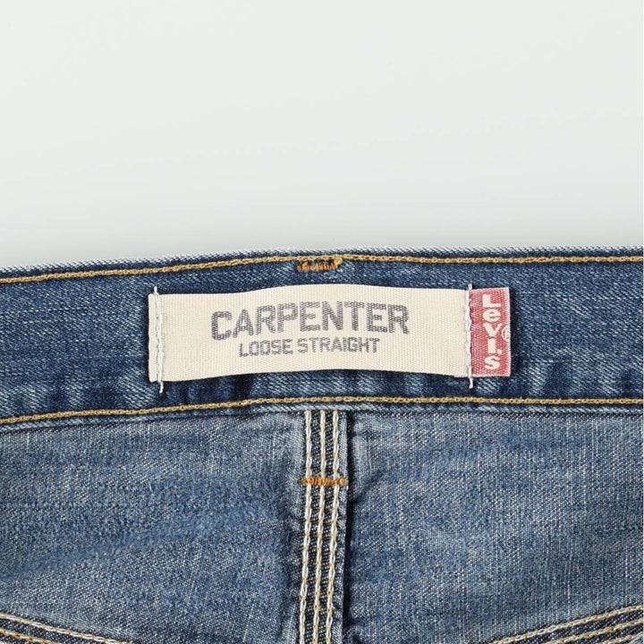 Levi's Carpenter Denim Painter Pants, Men's Size W34 (approx.) cotton blue type Vintage Second Hand