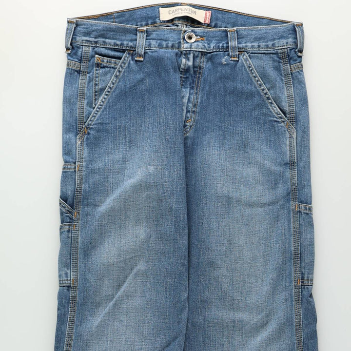 Levi's Carpenter Denim Painter Pants, Men's Size W34 (approx.) cotton blue type Vintage Second Hand