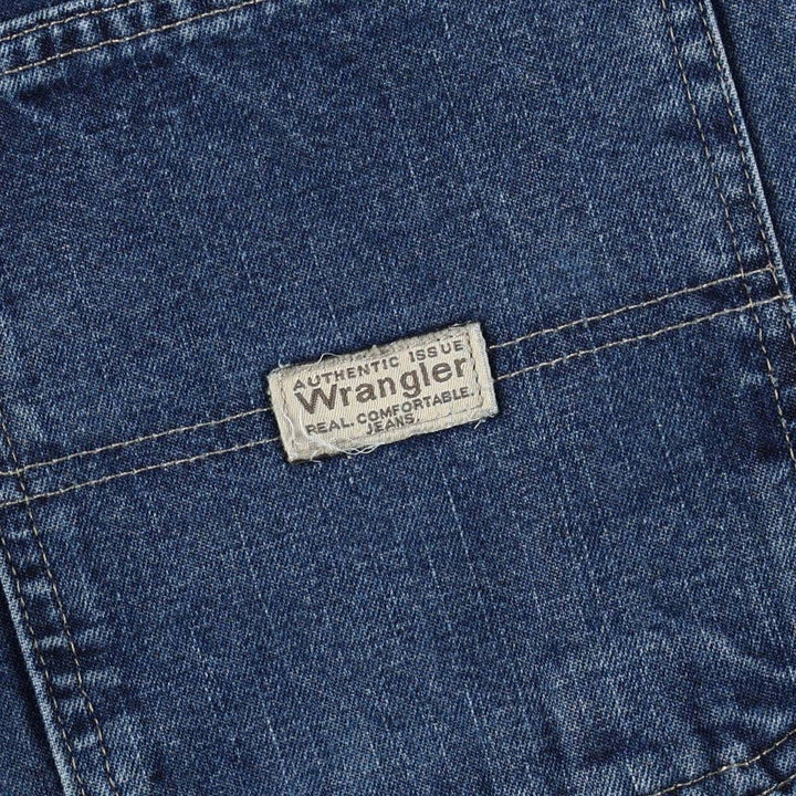 00'S Wrangler CARPENTER denim painter pants for men, equivalent to w36 cotton blue type Vintage Second Hand