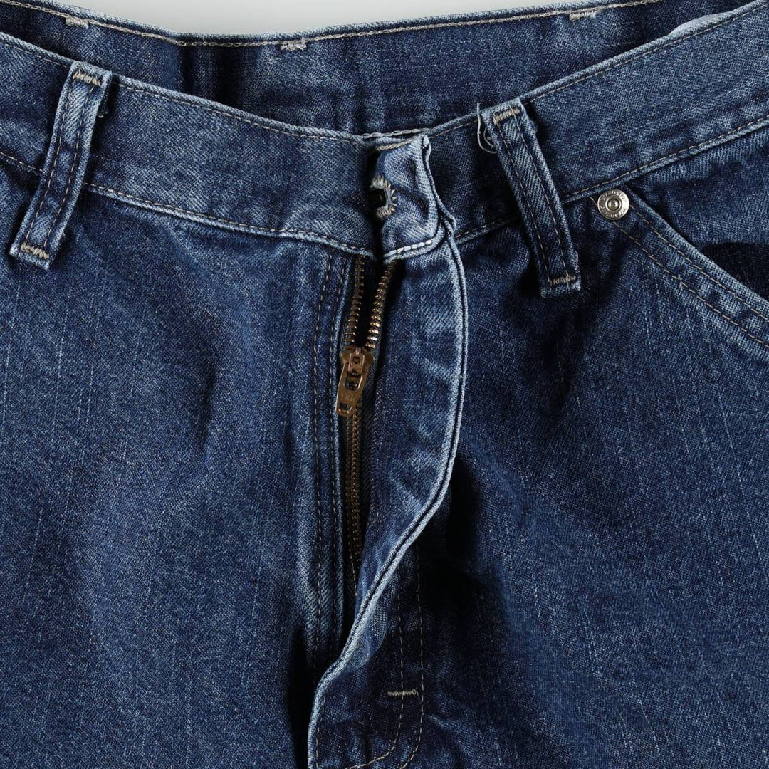 00'S Wrangler CARPENTER denim painter pants for men, equivalent to w36 cotton blue type Vintage Second Hand