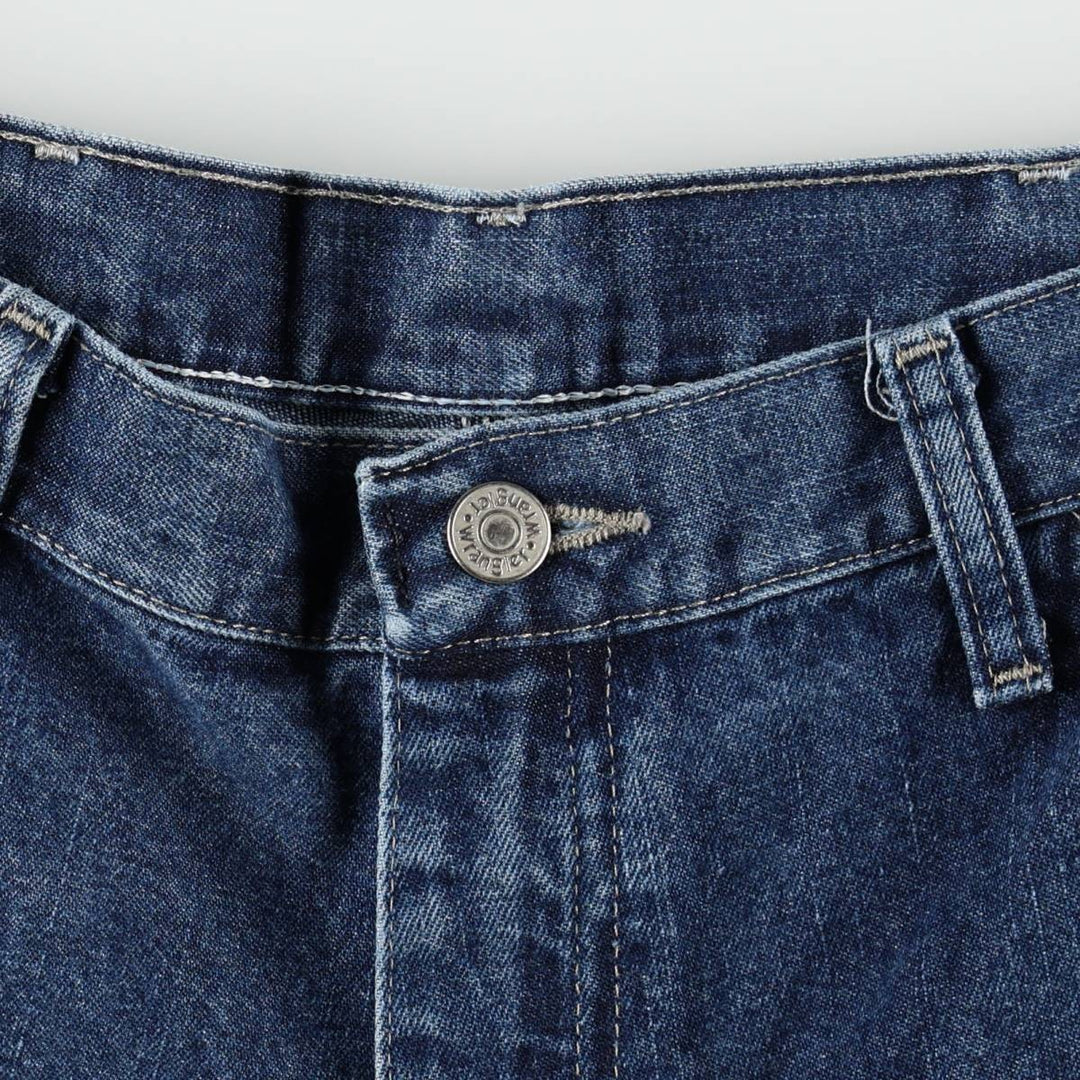 00'S Wrangler CARPENTER denim painter pants for men, equivalent to w36 cotton blue type Vintage Second Hand