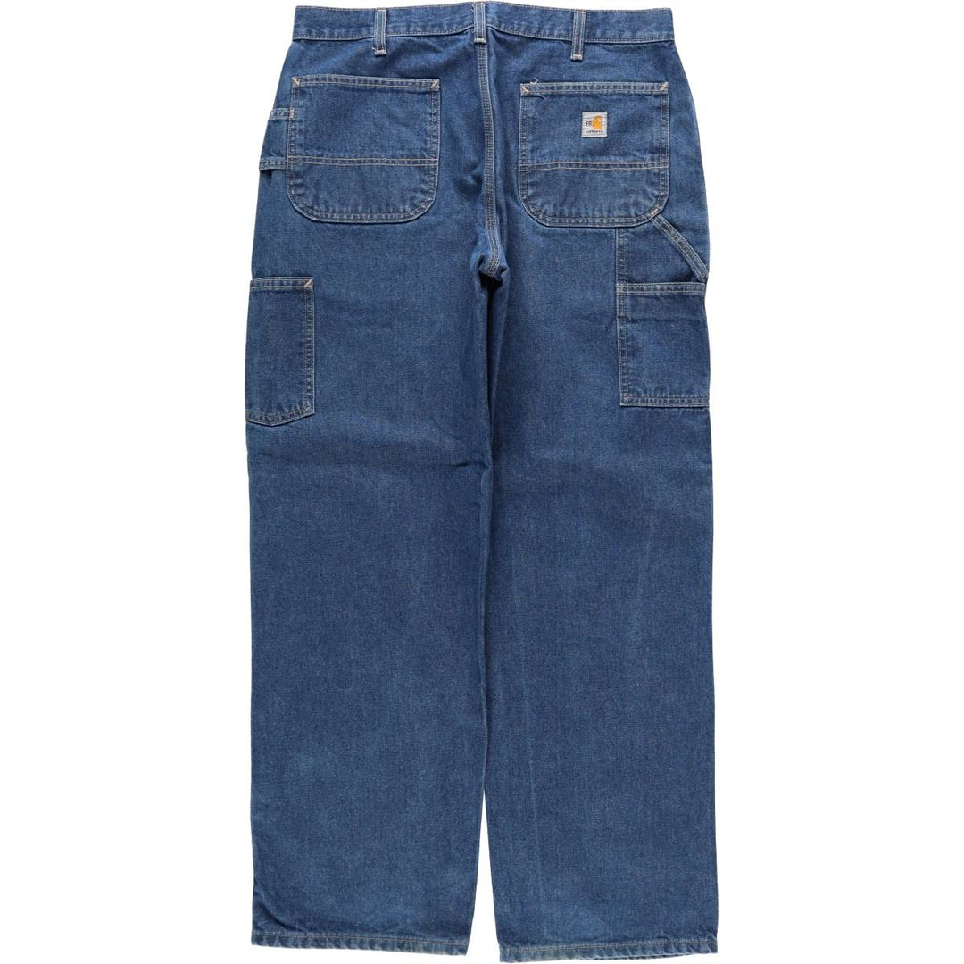 Carhartt FR Series Denim Painter Pants, Men's W35 (approx.) cotton blue type Vintage Second Hand