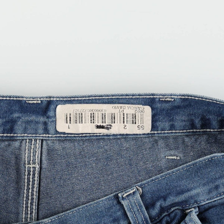 Carhartt Dungaree Fit Denim Painter Pants, Men's, W34 equivalent cotton blue type Vintage Second Hand