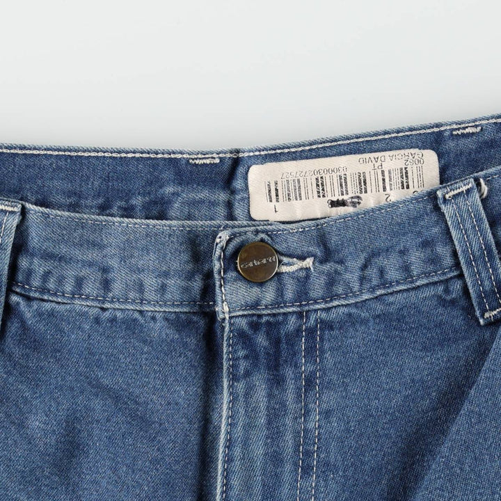 Carhartt Dungaree Fit Denim Painter Pants, Men's, W34 equivalent cotton blue type Vintage Second Hand