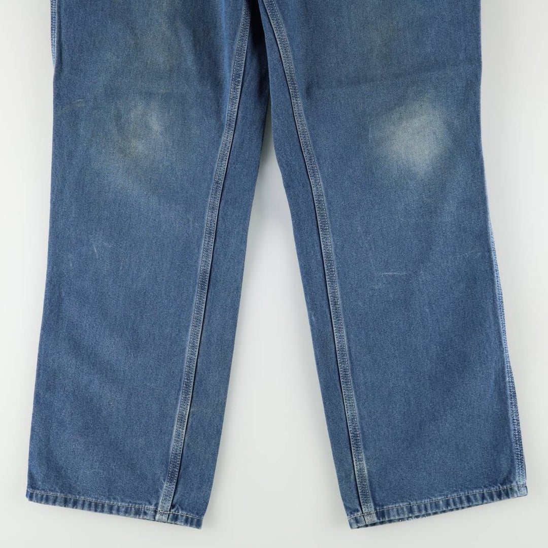Carhartt Dungaree Fit Denim Painter Pants, Men's, W34 equivalent cotton blue type Vintage Second Hand