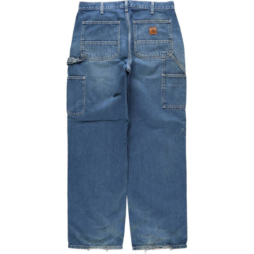 Carhartt Denim Painter Pants for Men, W34 equivalent cotton blue type Vintage Second Hand