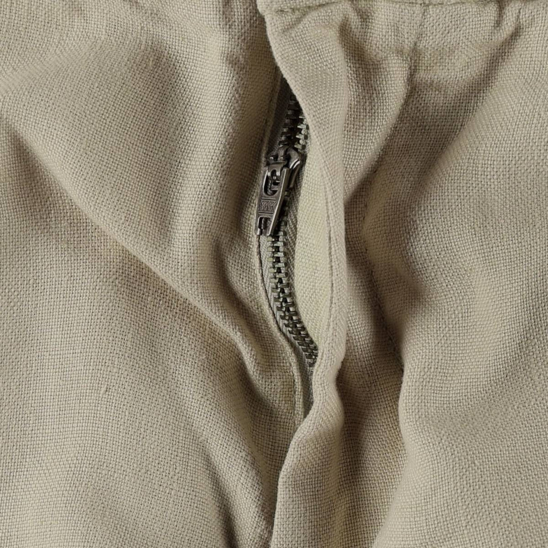 Banana Republic linen pants/slacks, men's size W34 (approx.) linen Beige type Vintage Second Hand