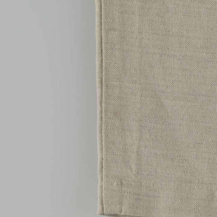 Dockers Premium Three-Pleat Linen Trousers, Men's Size W31 (approx.) linen unbleached Vintage Second Hand