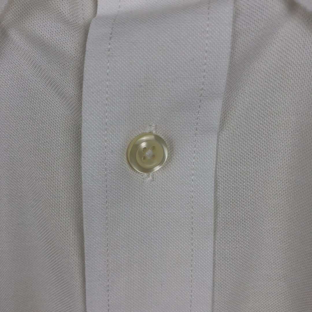 Brooks Brothers 346 long sleeve button-down shirt, men's size XL Supima Cotton white type Vintage Second Hand