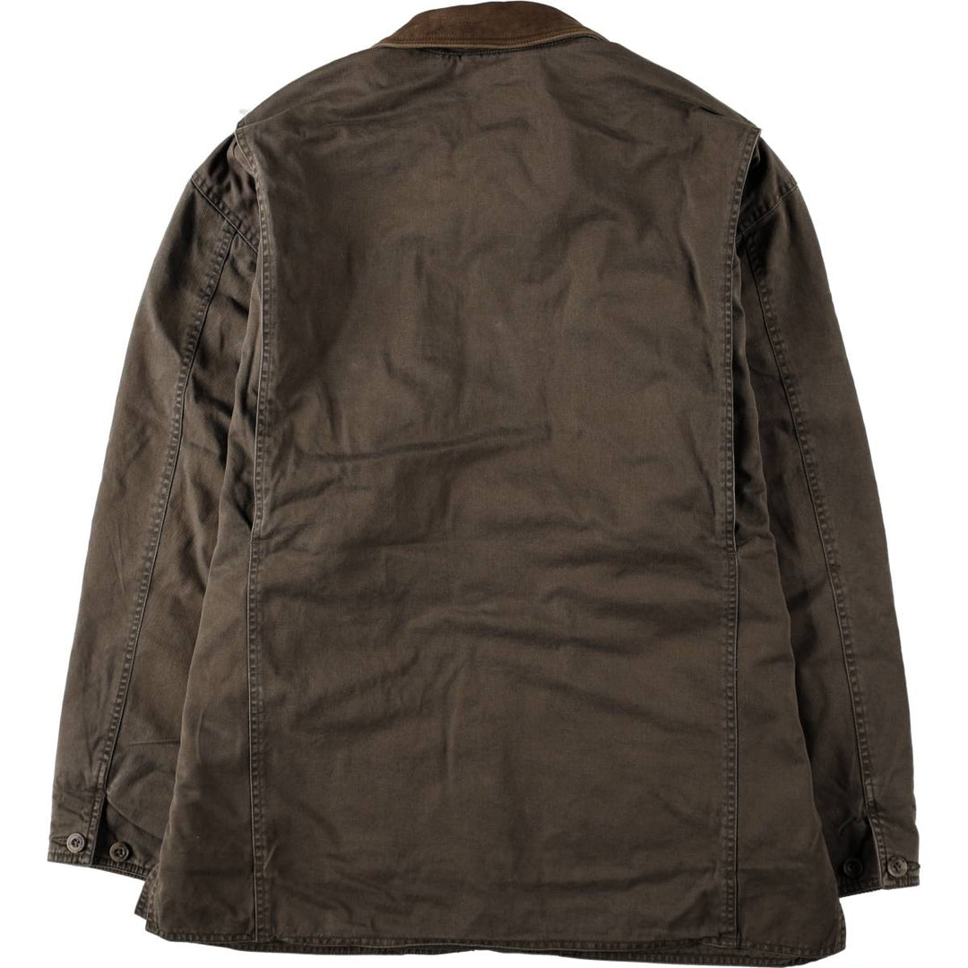2000'S Banana Republic Hunting Jacket, Men's Size L (approx.) cotton walnut Vintage Second Hand