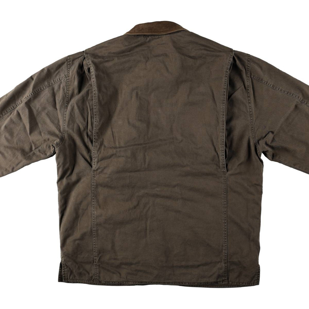 2000'S Banana Republic Hunting Jacket, Men's Size L (approx.) cotton walnut Vintage Second Hand