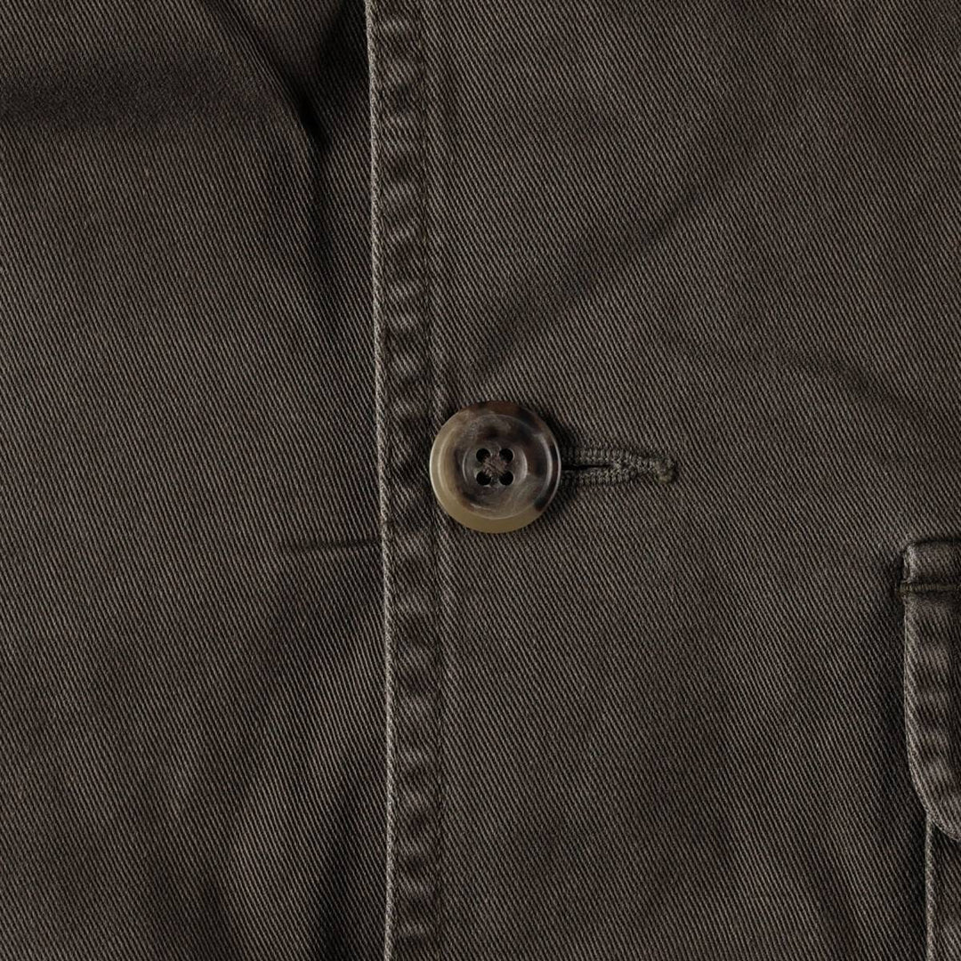 2000'S Banana Republic Hunting Jacket, Men's Size L (approx.) cotton walnut Vintage Second Hand