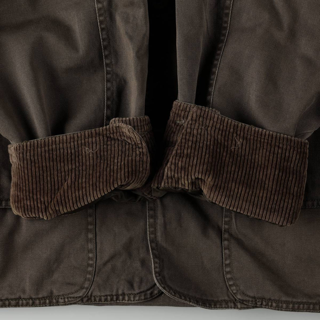 2000'S Banana Republic Hunting Jacket, Men's Size L (approx.) cotton walnut Vintage Second Hand