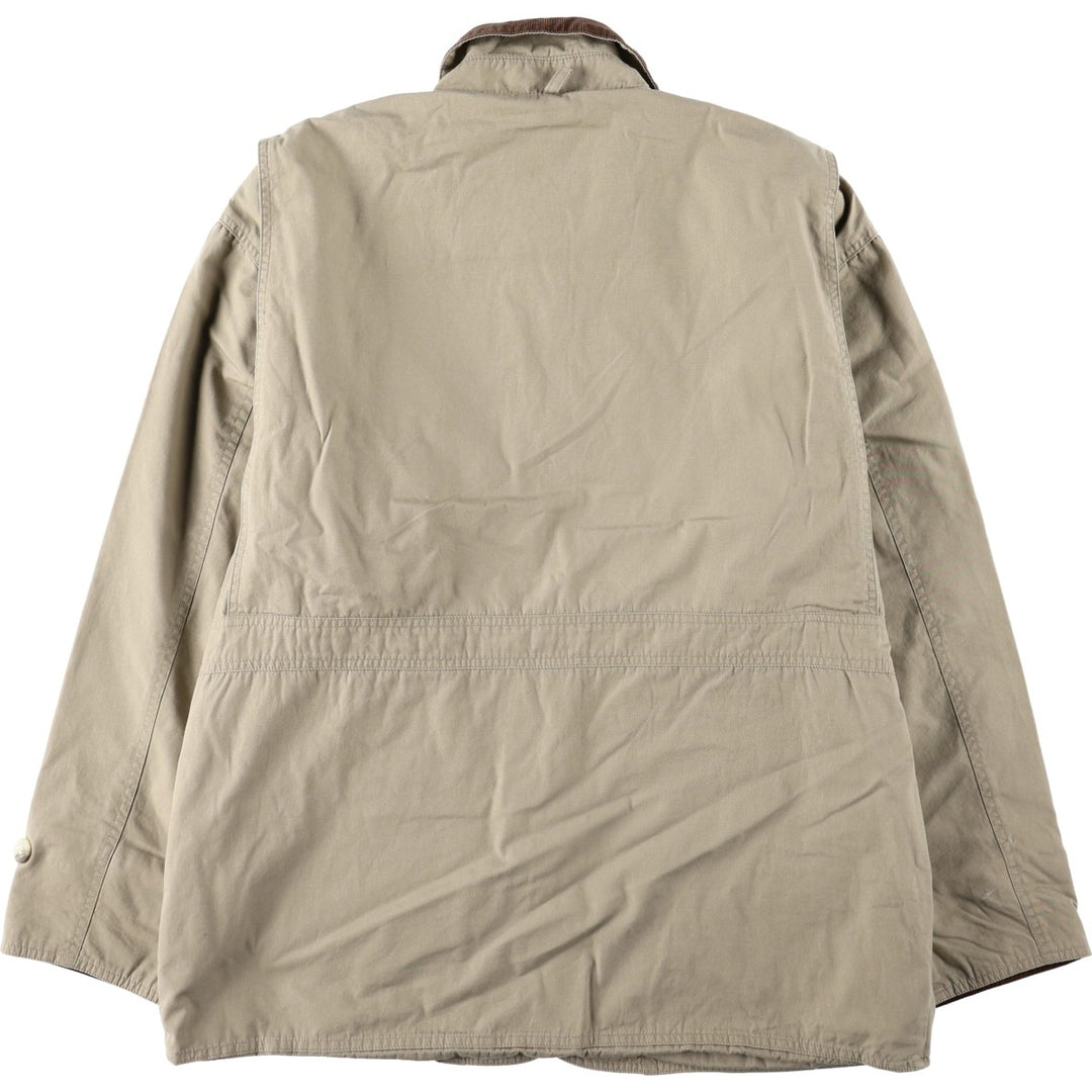 Vintage 90'S Timberland WEATHERGEAR hunting jacket, men's size M cotton Beige type Vintage Second Hand