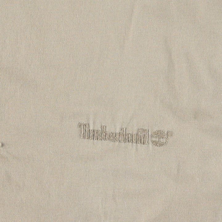 Vintage 90'S Timberland WEATHERGEAR hunting jacket, men's size M cotton Beige type Vintage Second Hand