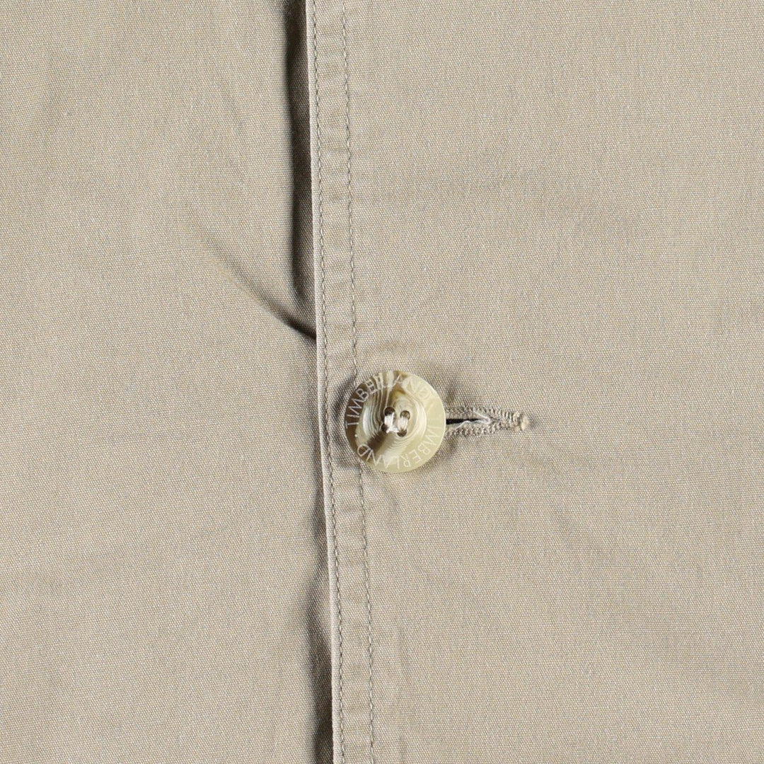 Vintage 90'S Timberland WEATHERGEAR hunting jacket, men's size M cotton Beige type Vintage Second Hand