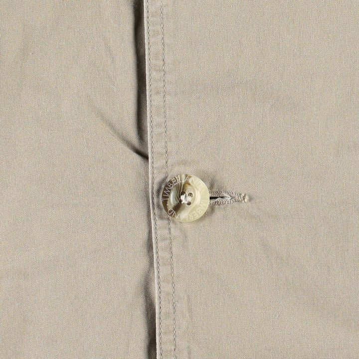 Vintage 90'S Timberland WEATHERGEAR hunting jacket, men's size M cotton Beige type Vintage Second Hand