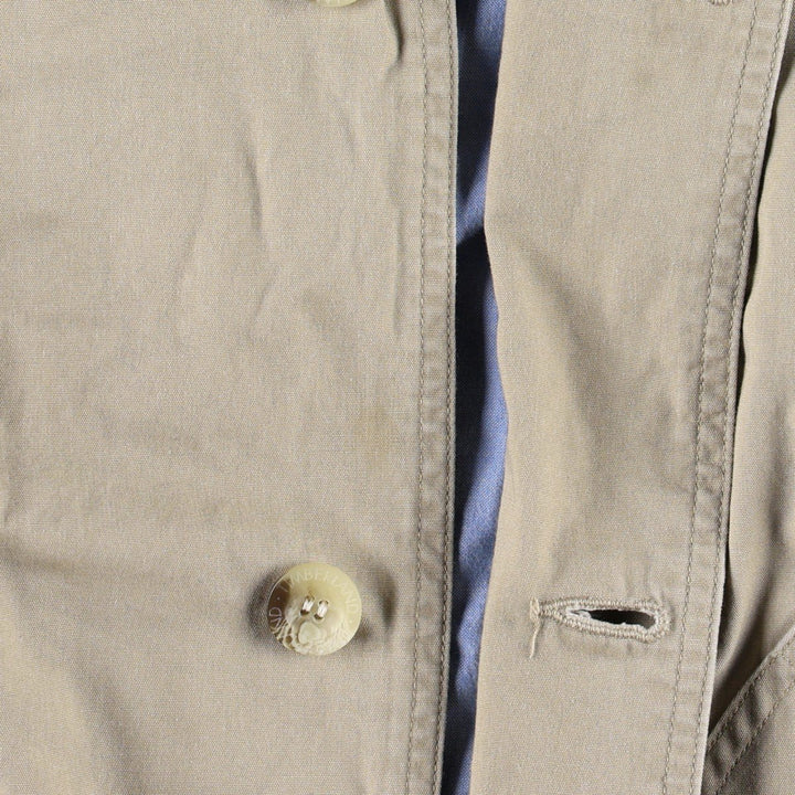 Vintage 90'S Timberland WEATHERGEAR hunting jacket, men's size M cotton Beige type Vintage Second Hand