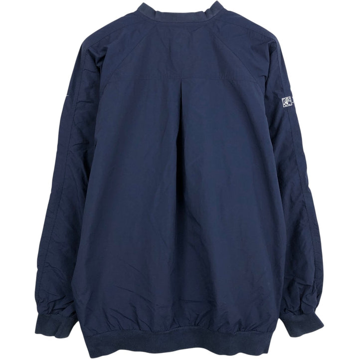 Nike Golf Half-Snap Nylon Pullover, Men's Size L (approx.) Nylon navy blue type Vintage Second Hand