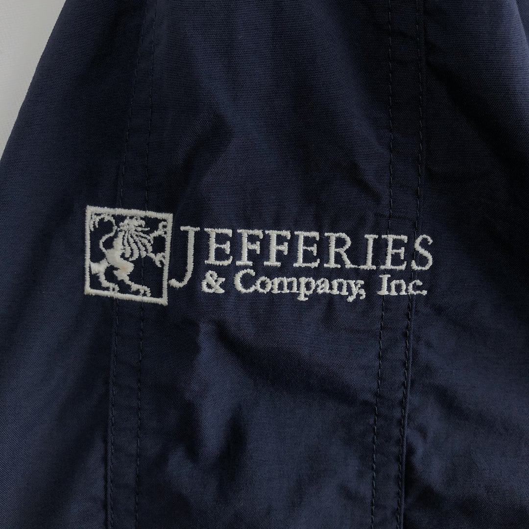 Nike Golf Half-Snap Nylon Pullover, Men's Size L (approx.) Nylon navy blue type Vintage Second Hand