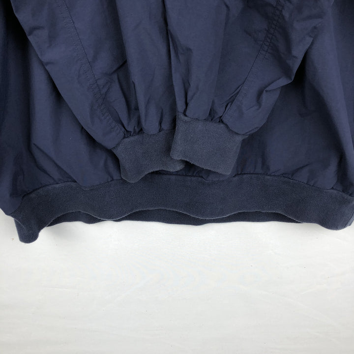 Nike Golf Half-Snap Nylon Pullover, Men's Size L (approx.) Nylon navy blue type Vintage Second Hand