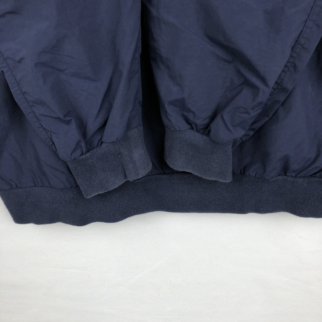 Nike Golf Half-Snap Nylon Pullover, Men's Size L (approx.) Nylon navy blue type Vintage Second Hand