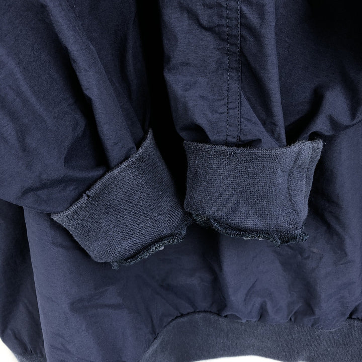 Nike Golf Half-Snap Nylon Pullover, Men's Size L (approx.) Nylon navy blue type Vintage Second Hand