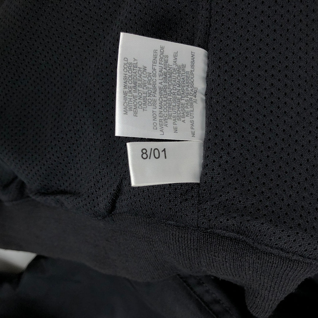 2000'S adidas CLIMASHELL WIND V-neck warm-up pullover, men's size L polyester black type Vintage Second Hand