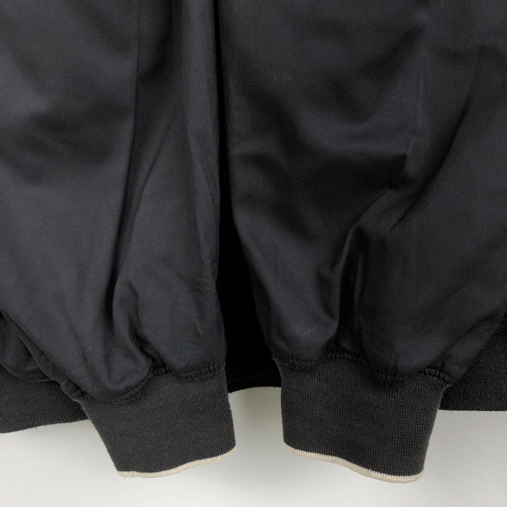 2000'S adidas CLIMASHELL WIND V-neck warm-up pullover, men's size L polyester black type Vintage Second Hand