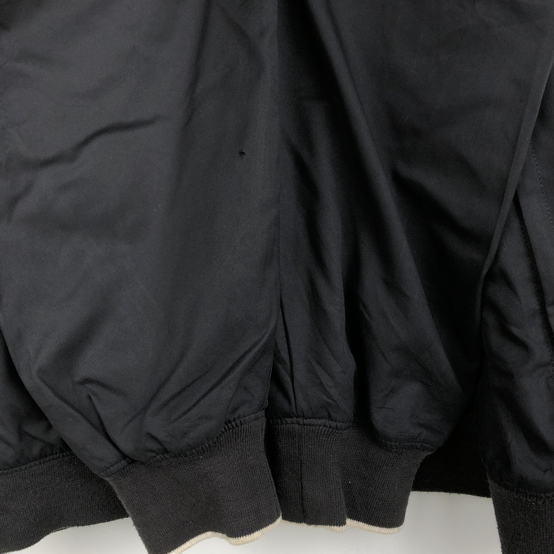 2000'S adidas CLIMASHELL WIND V-neck warm-up pullover, men's size L polyester black type Vintage Second Hand