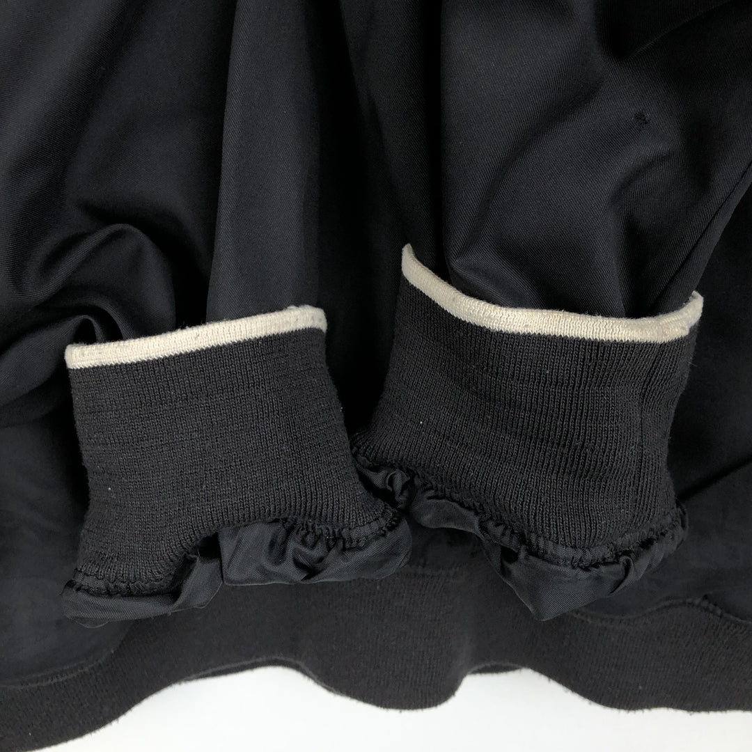 2000'S adidas CLIMASHELL WIND V-neck warm-up pullover, men's size L polyester black type Vintage Second Hand